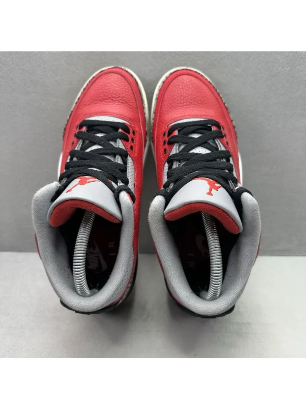 Mens 7 / Womens 8.5 Jordan 3 Retro SE Mid Unite Shoes Fire Red Elephant Sneakers